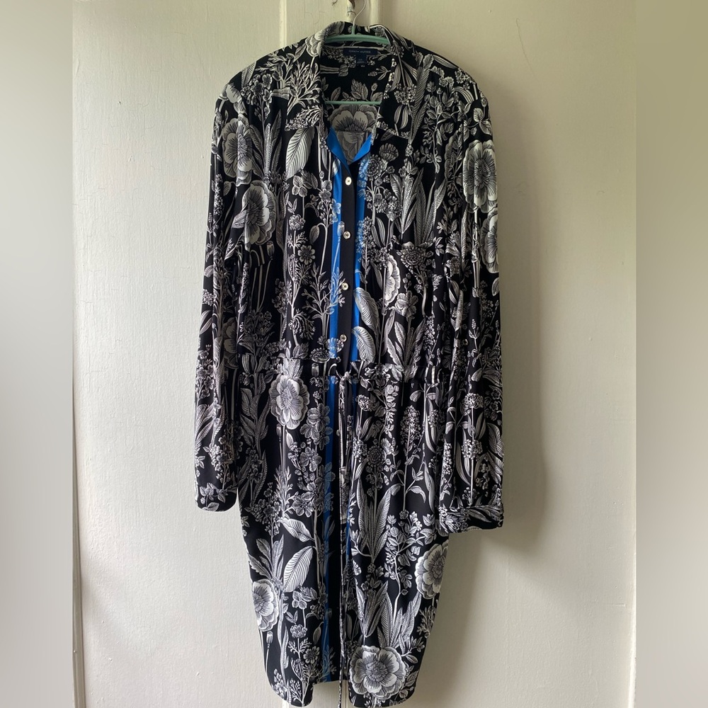 Tommy Hilfiger Floral Black and White  dress